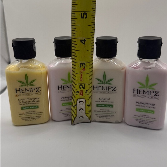 Hempz Body Moisturizers - Yellow, Purple, Cream 2.25 oz each - Picture 2 of 2